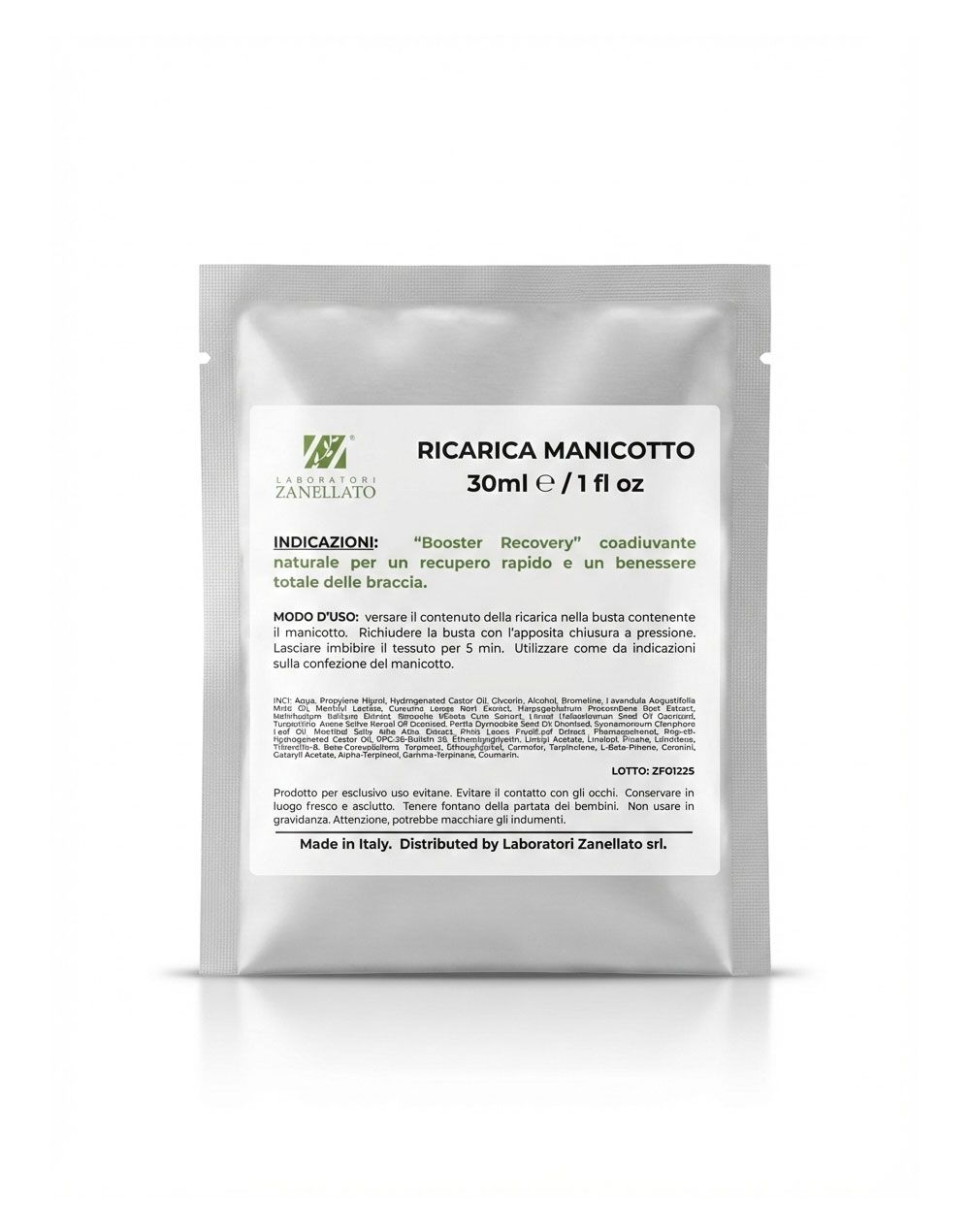 Booster Recovery Ricarica Manicotto